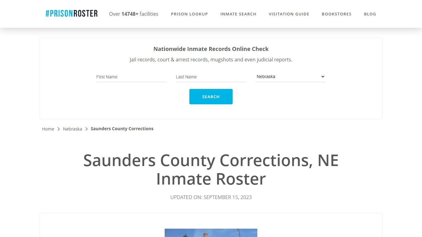 Saunders County Corrections, NE Inmate Roster - Prisonroster